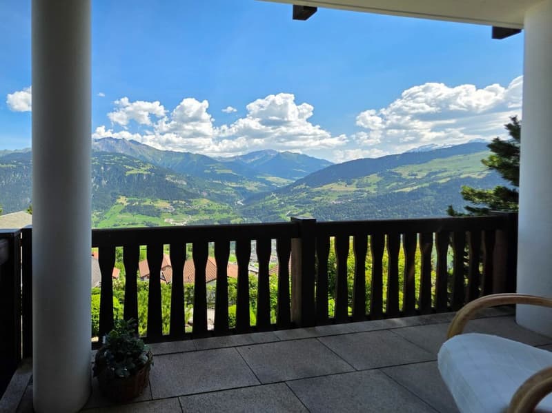 Gemütliche 2½-Zimmer-Ferienwohnung mit atemberaubender Panoramaaussicht (8)