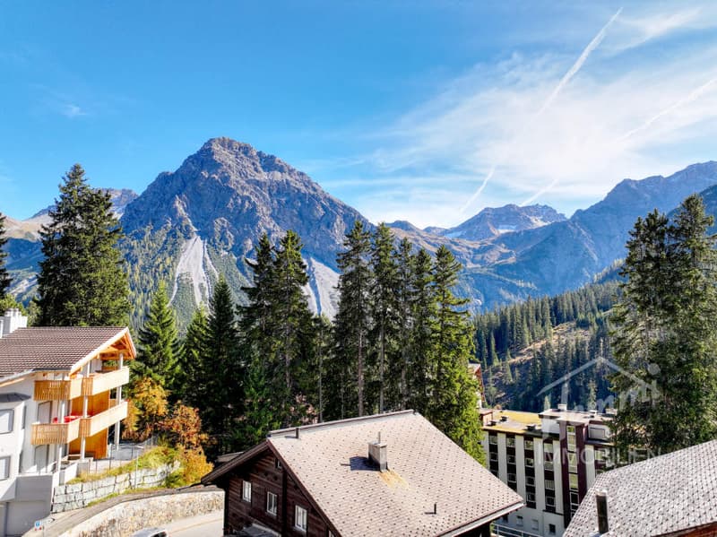 Aussicht vom Balkon