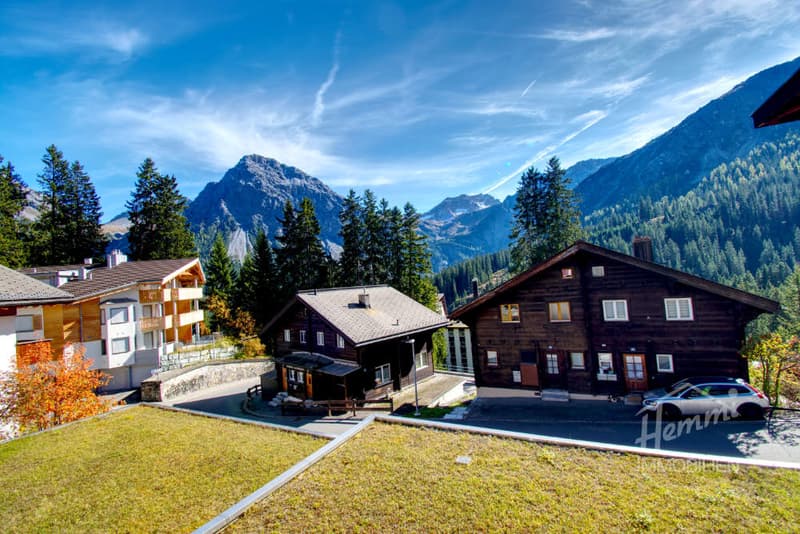 Aussicht vom Sitzplatz