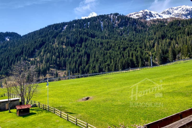 Aussicht vom Balkon
