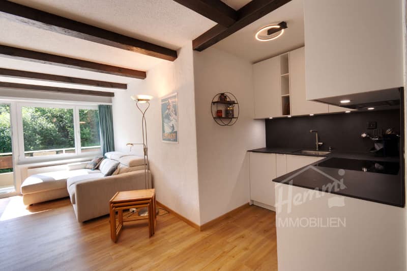 Ruhiges Ferienstudio mit Balkon und Bergblick (10)