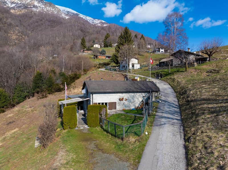 Rustico in erhöhter Lage von Brissago Monti (5)