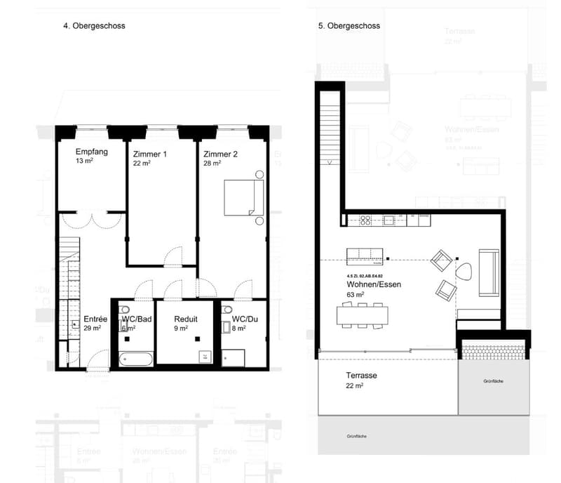 Erstvermietung - Einzigartige Dach-Maisonette-Wohnung (5)
