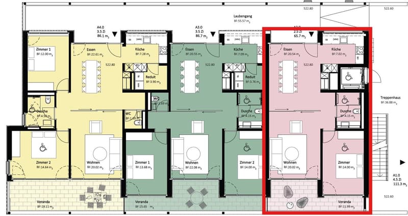 Moderne 2.5-Zimmer-Wohnung an zentraler Lage (3)