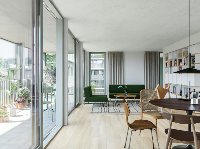 Moderne 2.5-Zimmer-Wohnung an zentraler Lage (1)