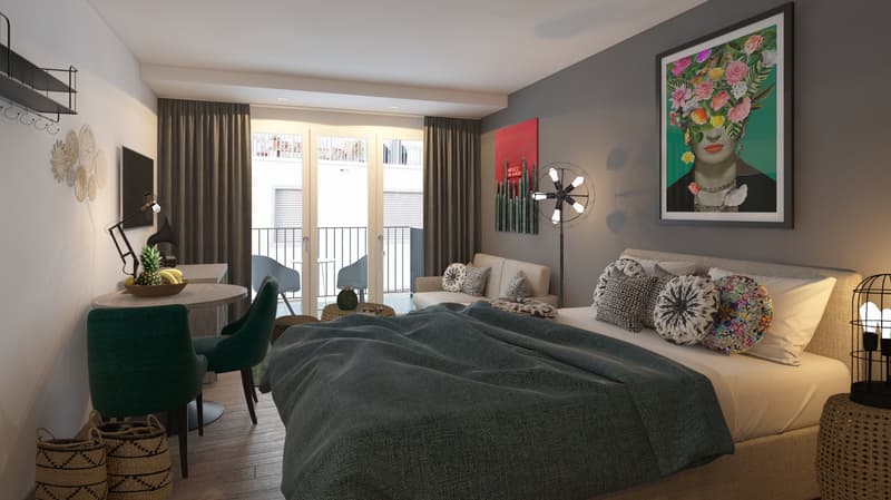 ARTISAN SERENITY - SENIOR STUDIO SERVICED APARTMENT (4)