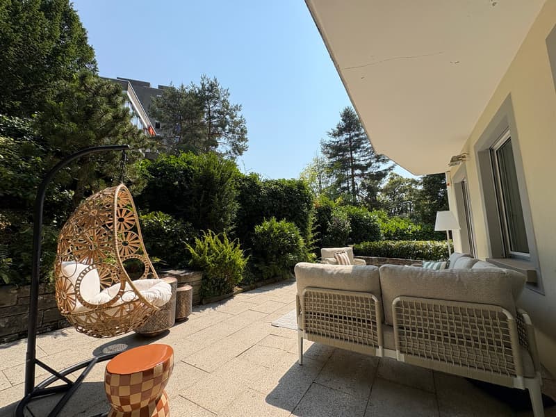 NEU! 1-Bedroom-Apartment mit Gartenterrasse am Zürichberg (6)