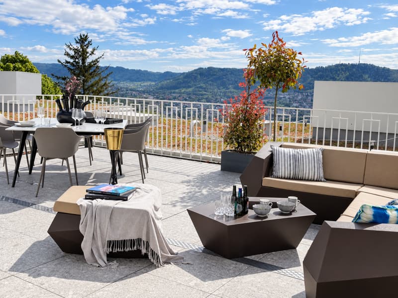 PRECIOUS PENTHOUSE LIVING – ÜBER DEN DÄCHERN ZÜRICHS (1)