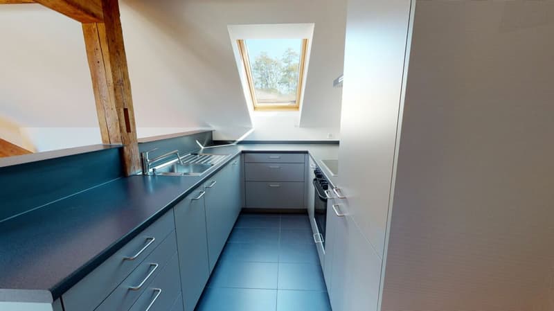 Gemütliche Dachwohnung an ruhiger Lage (2)