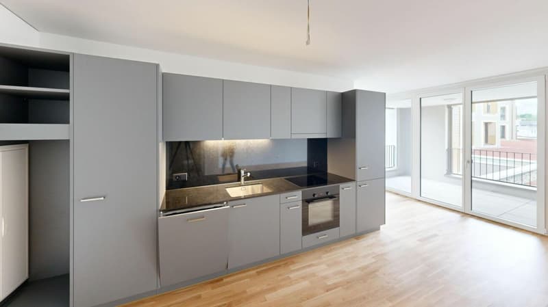 Single-Wohnung in der Zentrumsüberbauung Arnegg (2)