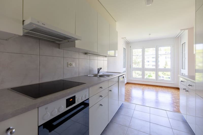 Idyllische Sitzplatzwohnung mit Sicht auf Weiher (2)