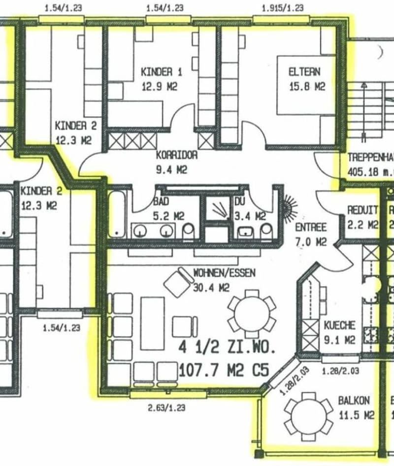 Sitzplatz-Wohnung in Seenähe (14)
