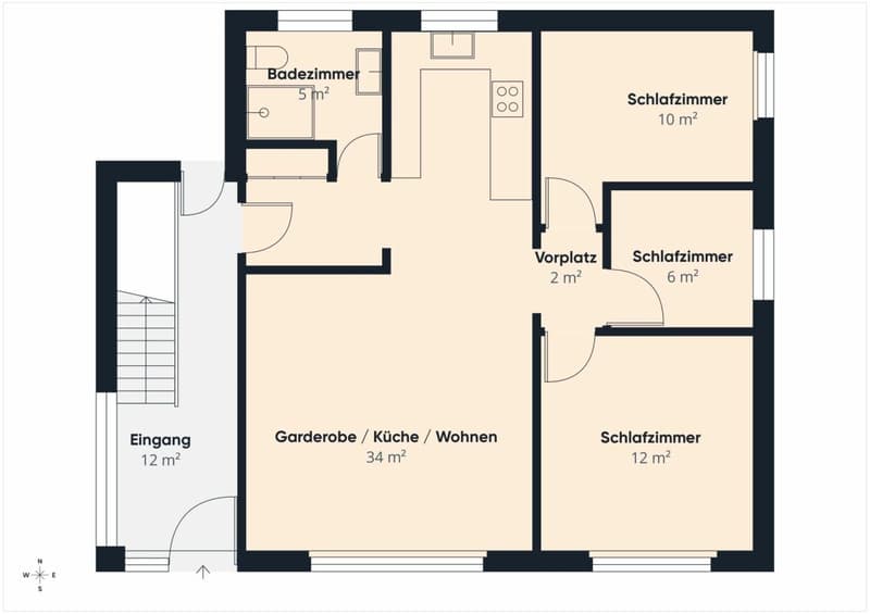 Wohnung an Top Lage / Monatsmiete möglich (13)