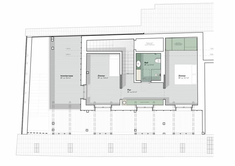 Erstbezug 3.5 bis 4-Zimmerwohnung Maisonette (4)