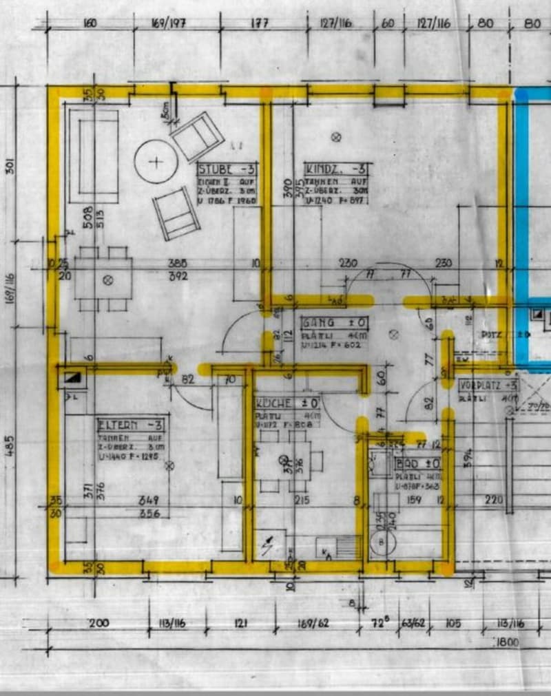 Aarau / 3 Zimmer Wohnung 3. OG links (8)