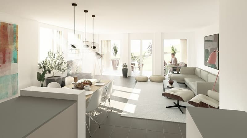 4.5- Zimmer Erdgeschosswohnung Erstbezug (1)
