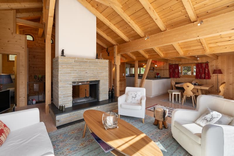 Un refuge avec une vue à perte de vue à Davos Wiesen (2)