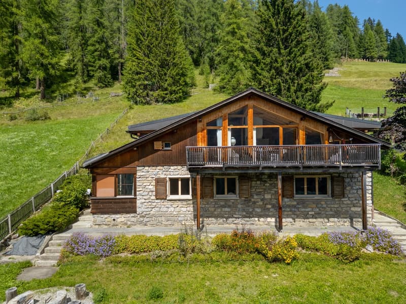 Ein Rückzugsort mit endloser Weitsicht in Davos Wiesen (2)