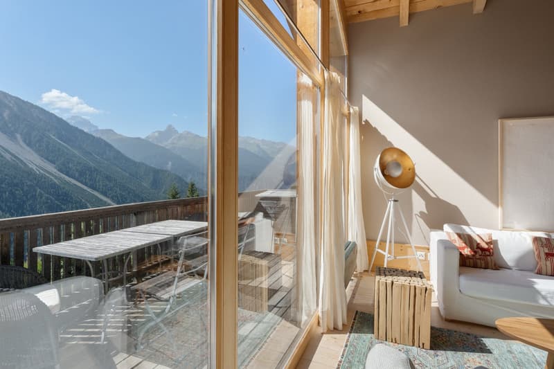 Ein Rückzugsort mit endloser Weitsicht in Davos Wiesen (4)