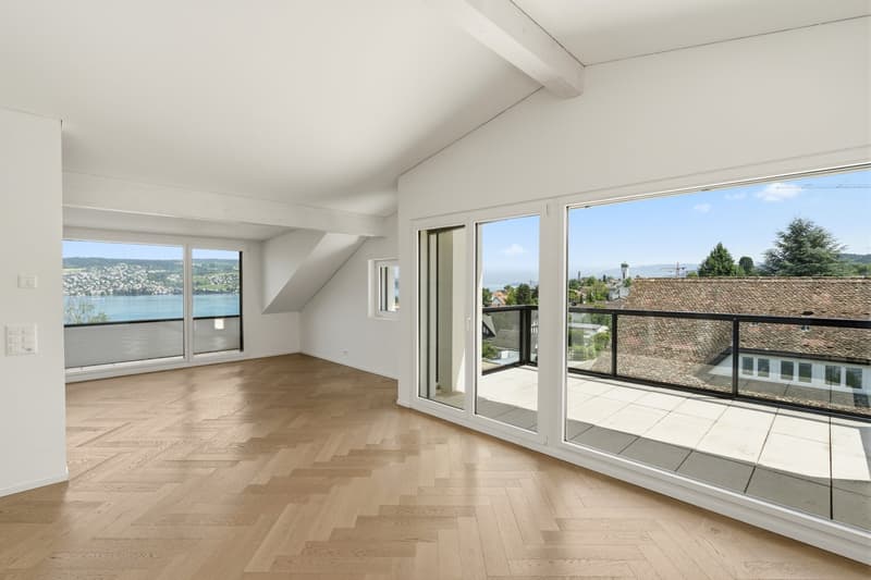 Traumhafte helle Wohnung mit voller Seesicht und 3 Terrassen (3)