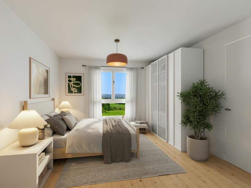 WOHNPARK SÜD; 3.5 Zimmer Gartenwohnung Nr. 19 mit 180 m² Grünfläche (5)