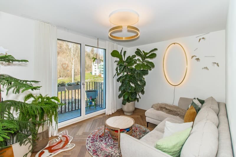 Das Beste aus Stadt und Natur - Stilvolles 5.5-Zimmer-Townhouse mit Dachterrasse (9)