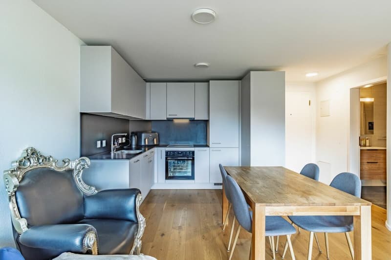 Modernisierte 2.5-Zimmer-Wohnung mit Balkon & Einzelgarage (2)