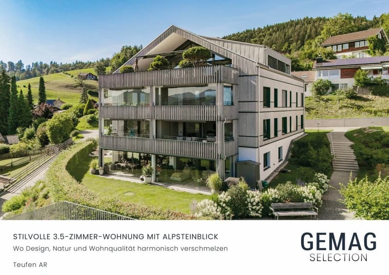 Stilvolle 3.5-Zimmer-Wohnung mit Alpsteinblick (1)