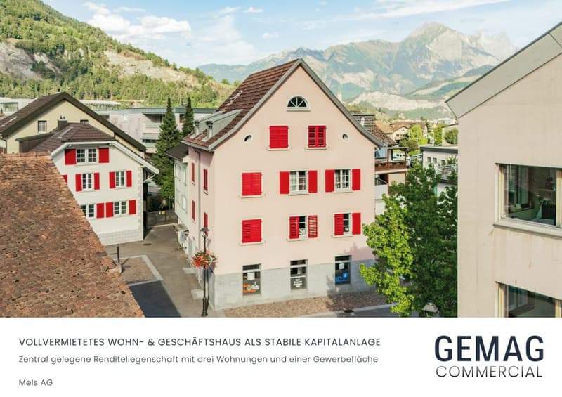Vollvermietetes Wohn- und Geschäftshaus im Zentrum (1)