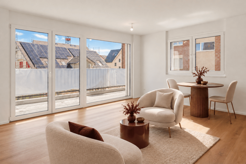 Neue 3.5-Zimmer-Wohnung mit Balkon, Reduit und hochwertiger Küche (2)