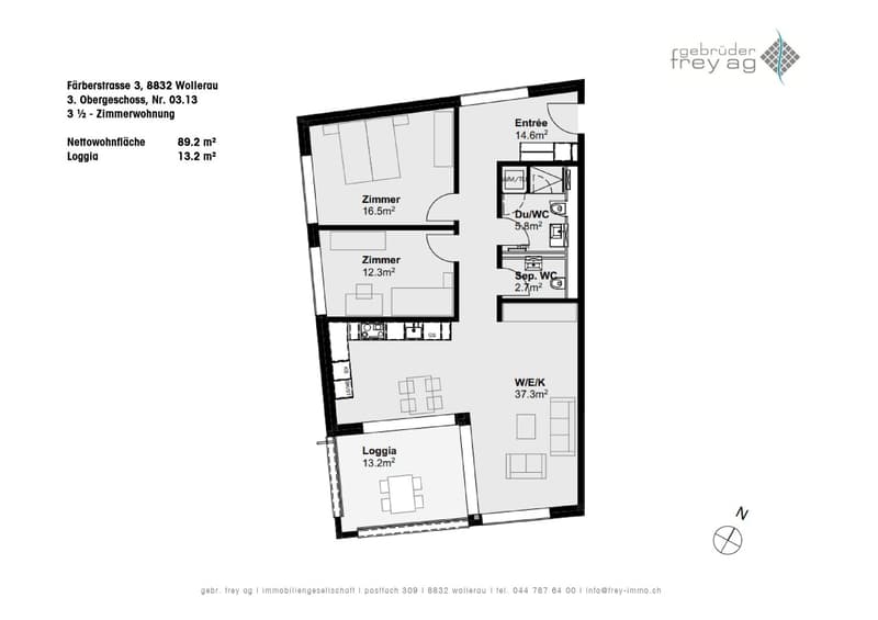 moderne 3.5-Zimmerwohnung im Bächlipark Wollerau (8)