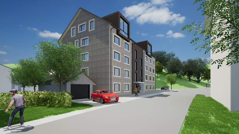 Moderne 2.5 Zimmer Neubauwohnungen in Unteriberg, Alpenblick (4)