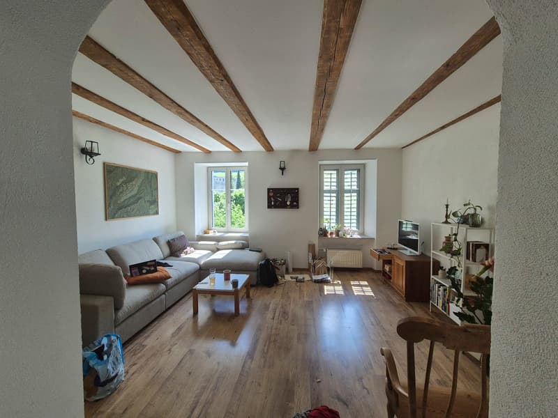 Charmante Dachwohnung auf zwei Etagen – zentral in Glarus (6)