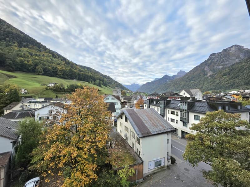 Aussicht vom grossen Balkon