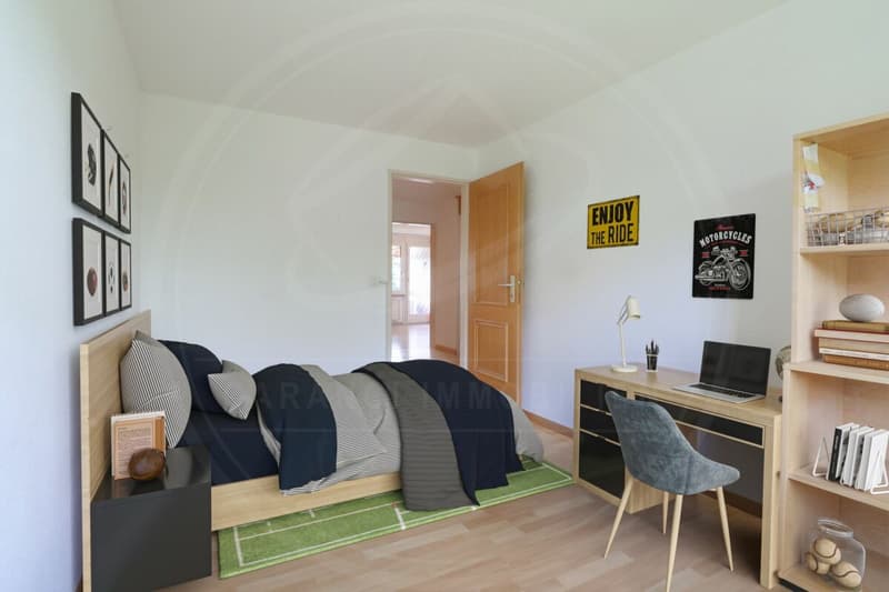 VENDU - Maison de rangée de 6½ pièces avec vue panoramique sur le Reusstal (11)
