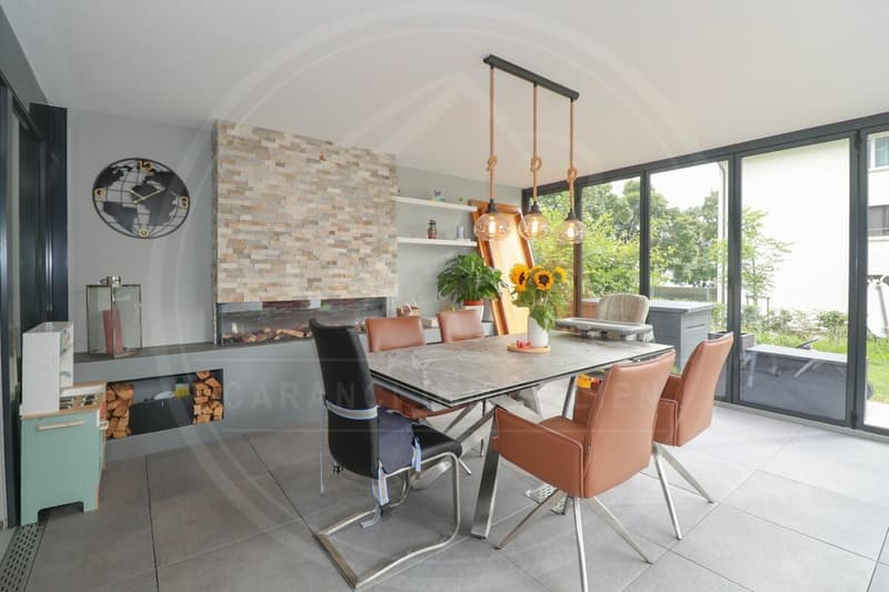 RESERVED - Exclusive 4½-room garden apartment with winter garden - Living in the green near Zurich & Zug (7)