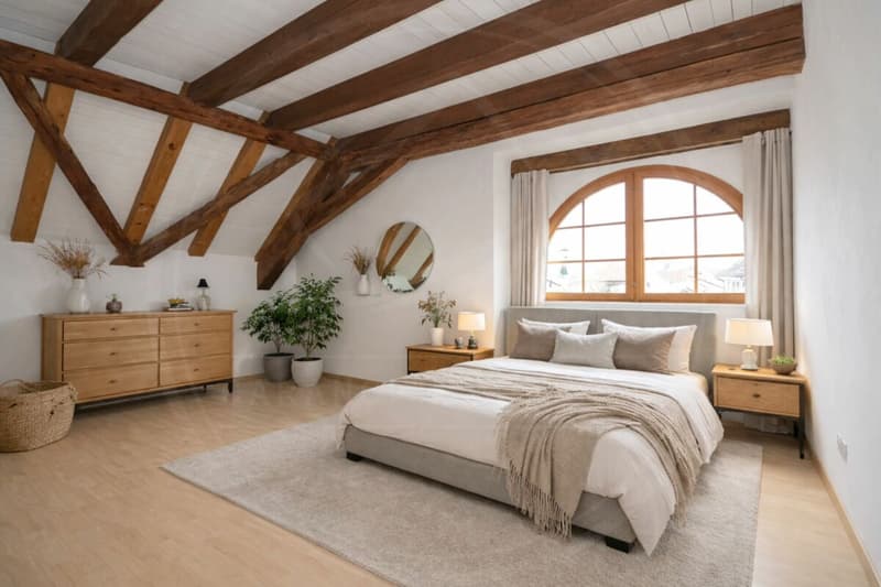 Renovated 5½ room maisonette apartment in the historic "Schlössli" of Koblenz for sale (18)