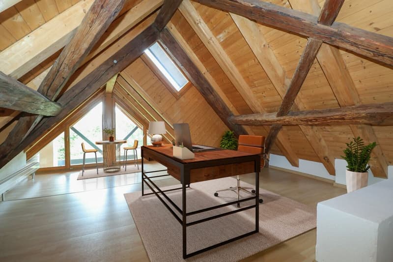 Renovated 5½ room maisonette apartment in the historic "Schlössli" of Koblenz for sale (22)