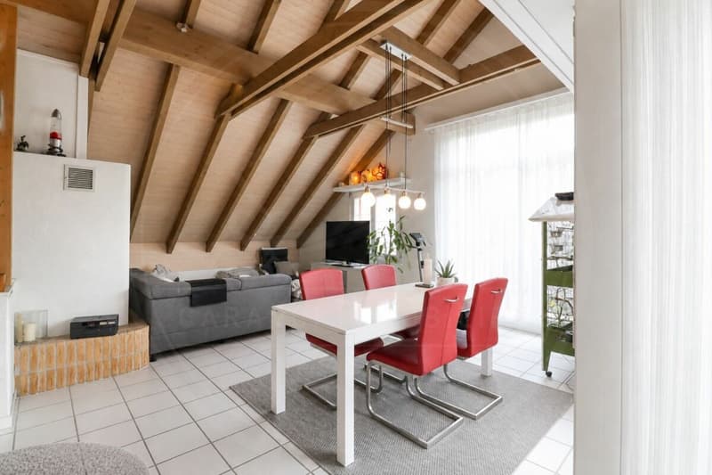 4½-Zimmer-Maisonette-Wohnung mit besonderem Wohncharakter Oberrohrdorf zu verkaufen (3)