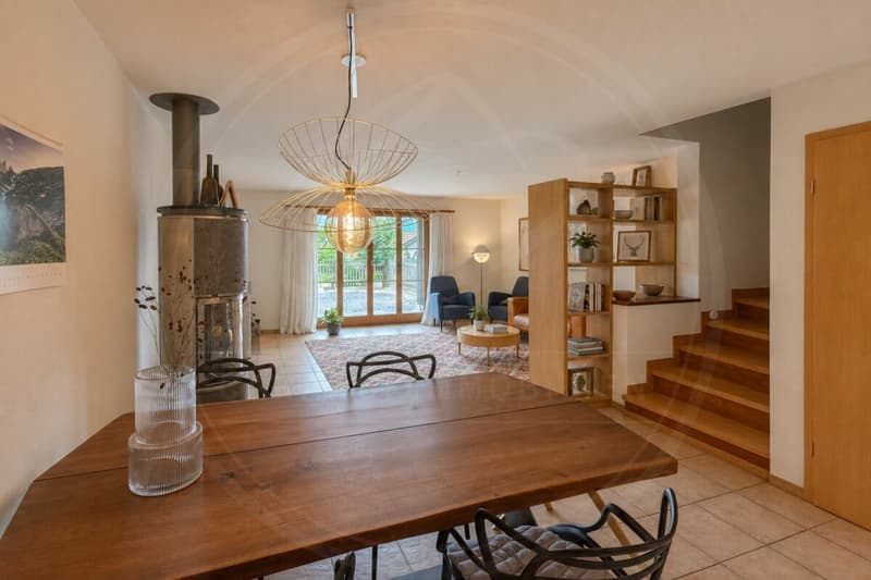 Gepflegtes 4½ Zimmer-Reihenhaus mit Charme in Stein AG (3)