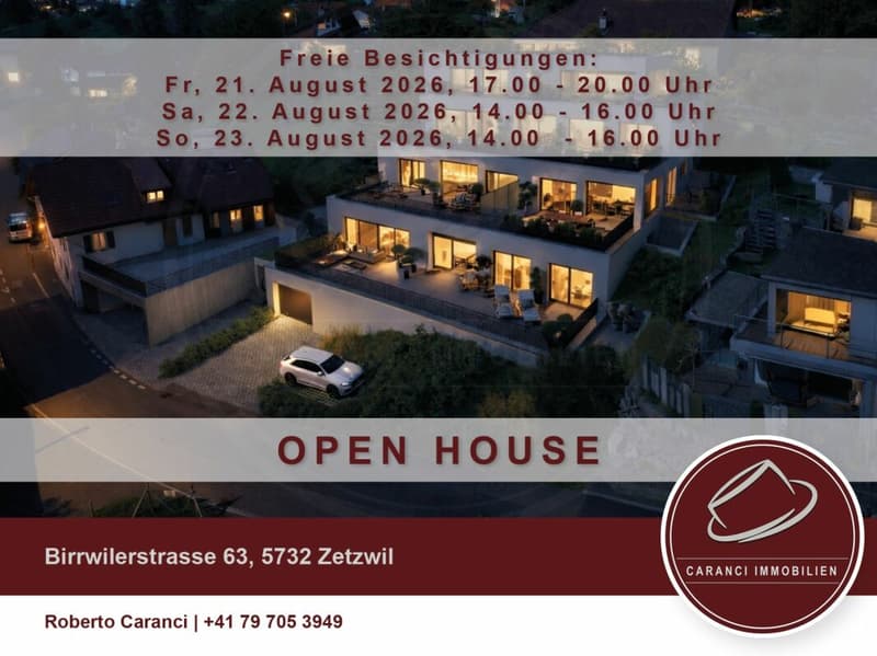 Freie Besichtigung: Erstbezug: Neue 4½-Zimmer-Terrassenwohnung zu verkaufen (1)