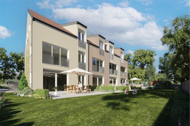 4 maisons mitoyennes modernes en construction neuve, attractives, calmes et abordables (2)