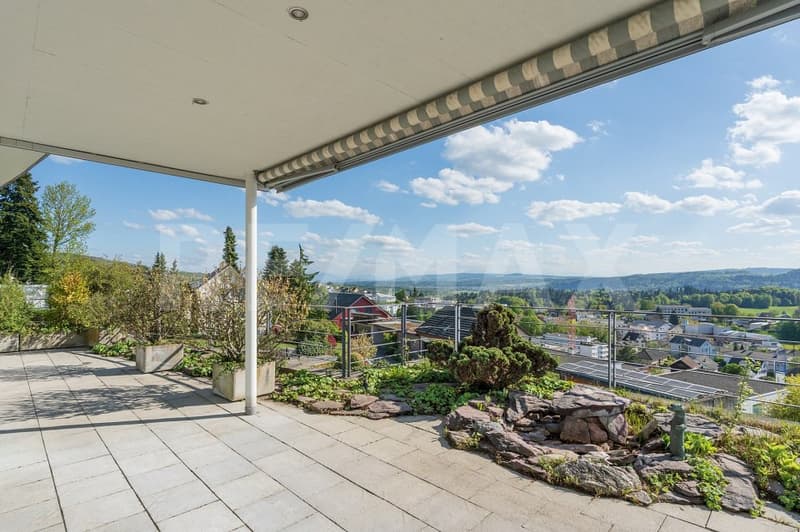 Above Blue Niederrohrdorf  - 4.5-Zi.-Attika-Terrassenwohnung mit 180 Panorama & 200 m² Wohnfläche (9)