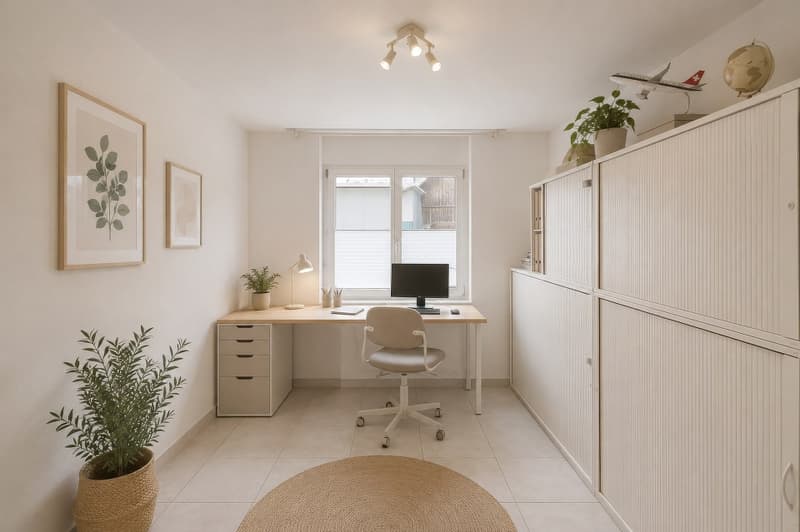 5½ Zi-Wohnung, Lift, Tiefgaragenplatz inklusive, Seesicht, verglaster Balkon, grosse Küche (8)