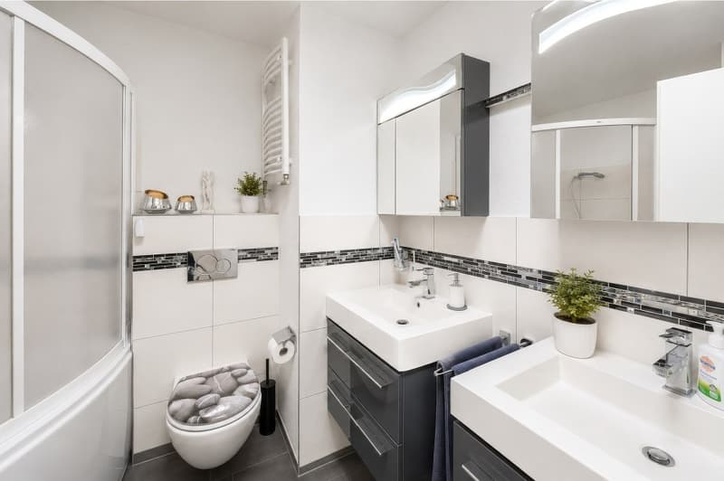 Attika-Penthouse im Zentrum - Cheminée, 2 Parkplätze inklusive, neue Pelletheizung (10)