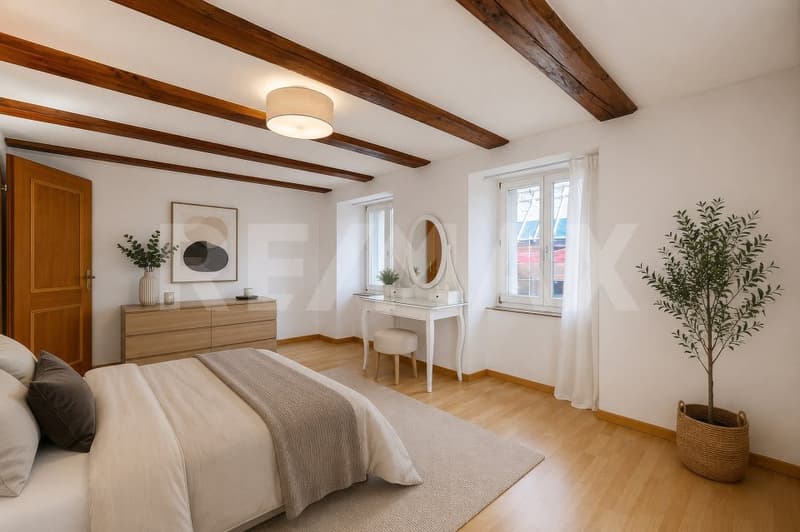Grosszügiges Einfamilienhaus mit Schopf, Garten und viel Privatsphäre (5)