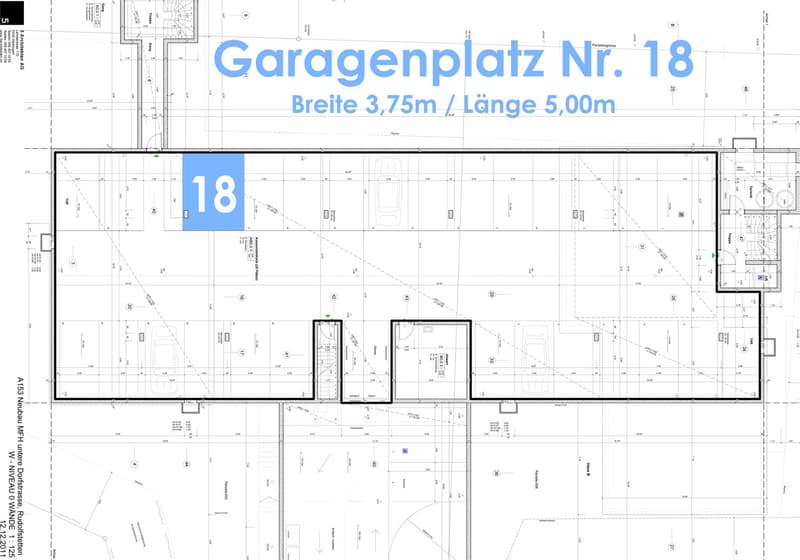 Attraktiver sehr grosser Tiefgaragenplatz, hell und freundlich, nähe Zürich zu verkaufen (4)