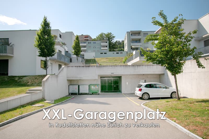 Attraktiver sehr grosser Tiefgaragenplatz, hell und freundlich, nähe Zürich zu verkaufen (1)