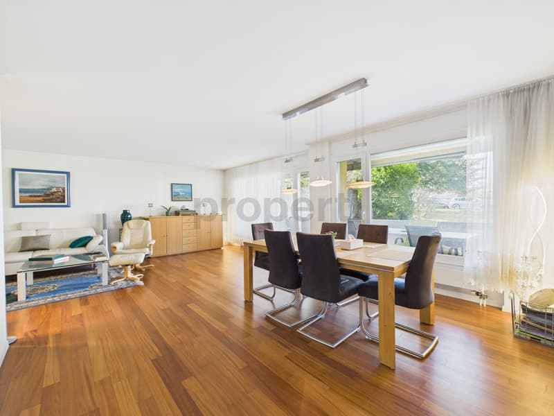 Gemütliche 5.5-Zimmer Wohnung mit Blick ins Grüne in Zollikon