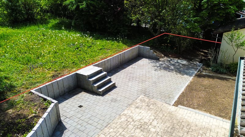 Gartensitzplatz